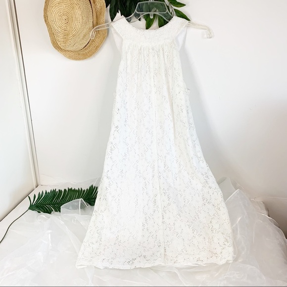 Laundry by Design Women's  White Eyelet Summer Dress! S/P - Picture 6 of 14